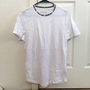 White guess shirt